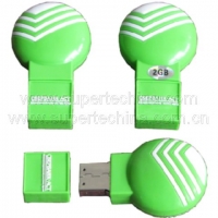 Silicone shaped USB flash drive
