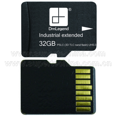 Industrial extended PSLC Micro SDXC UHS-3 card