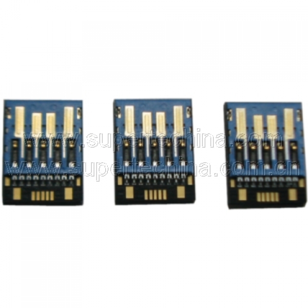 Micro UDP USB3.0 flash drive chip with OTG gold finger