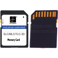 Industrial extended temperature SD card