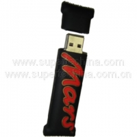 Silicone chocolate sugar shaped USB flash drive